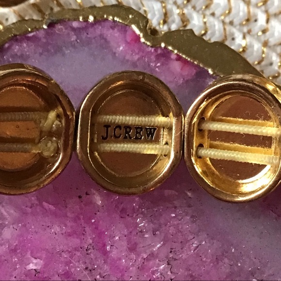 • J C r e w • b r a c e l e t • b l u e/c r e a m - Picture 5 of 8